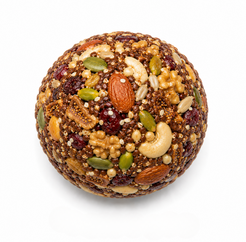 product (8) Handcrafted Dry Fruit Laddu - Image 1