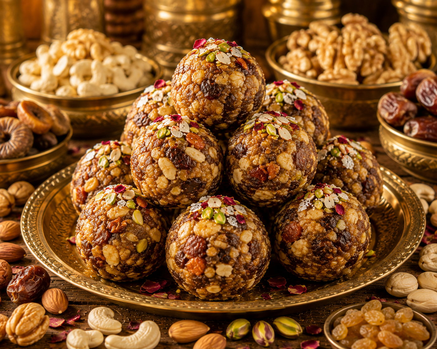Sugar-Free Dry Fruit Laddus Sugar-Free Dry Fruit Laddu - Image 1
